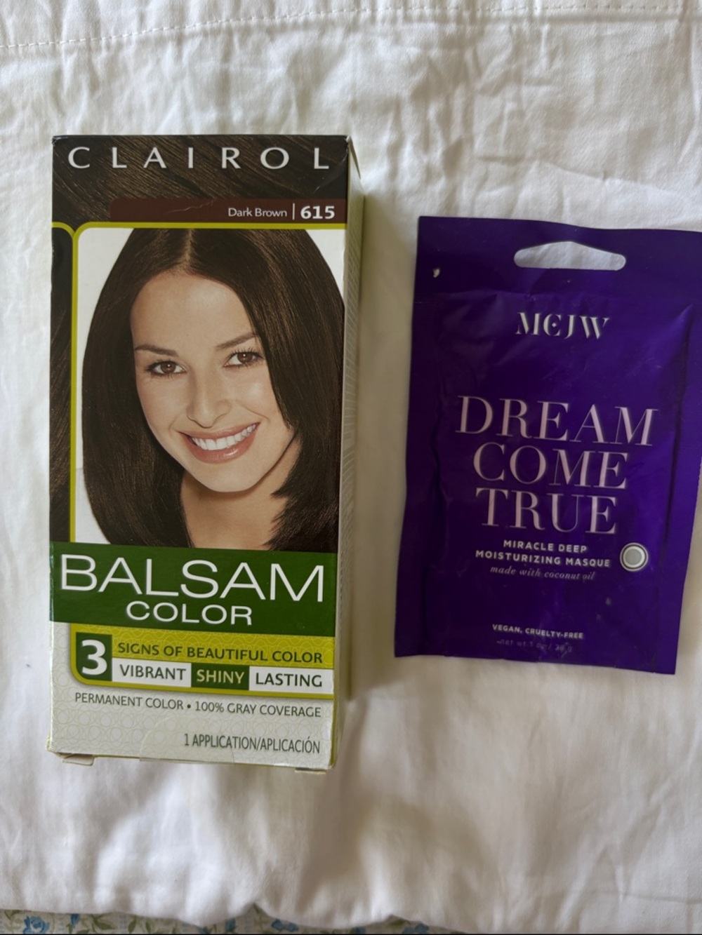 Balsam Color Hair Dye - Dark Brown (615)